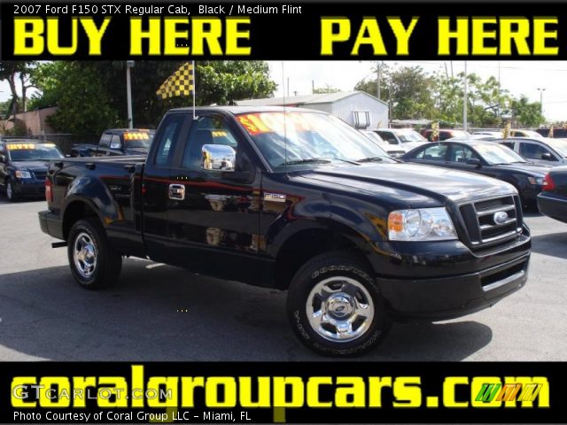 2007 Ford F150 STX Regular Cab in Black