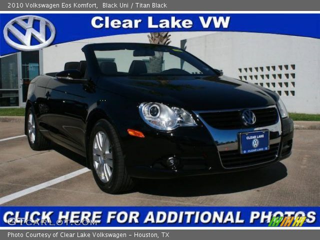 2010 Volkswagen Eos Komfort in Black Uni