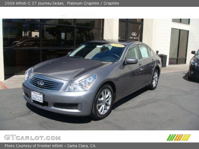 2009 Infiniti G 37 Journey Sedan in Platinum Graphite