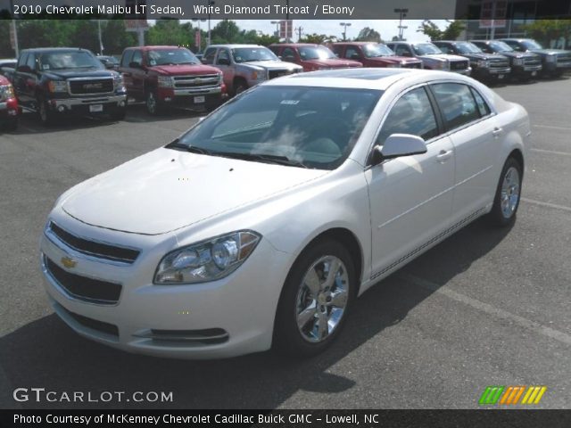 2010 Chevrolet Malibu LT Sedan in White Diamond Tricoat
