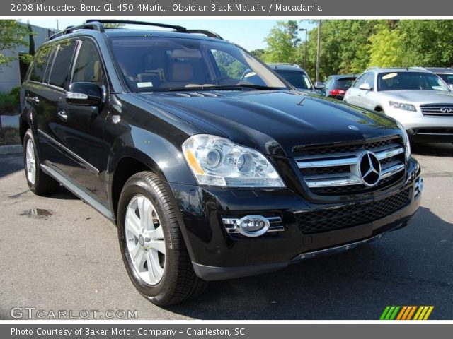 2008 Mercedes-Benz GL 450 4Matic in Obsidian Black Metallic