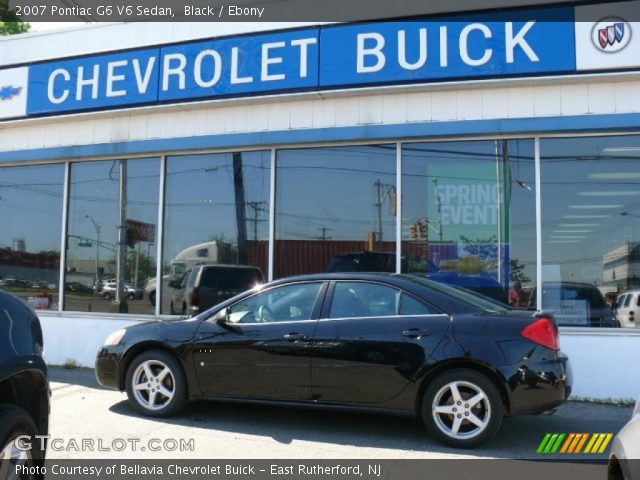 2007 Pontiac G6 V6 Sedan in Black