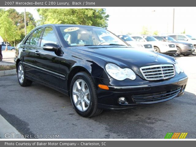 2007 Mercedes-Benz C 280 Luxury in Black