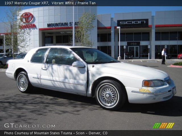 1997 Mercury Cougar XR7 in Vibrant White