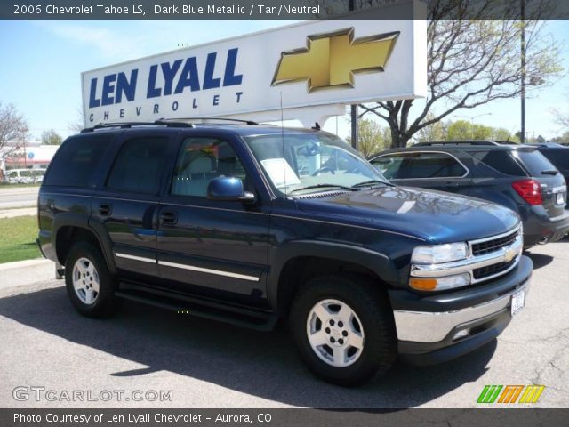 2006 Chevrolet Tahoe LS in Dark Blue Metallic