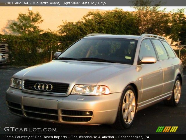 2001 Audi A4 2.8 quattro Avant in Light Silver Metallic