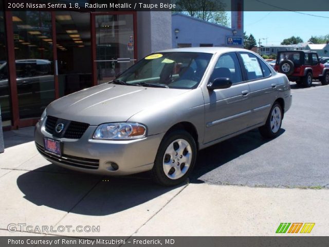 2006 Nissan Sentra 1.8 in Radium Metallic