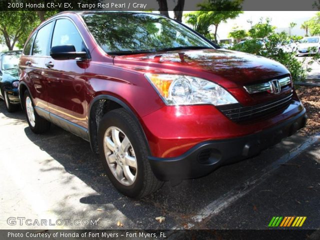 2008 Honda CR-V EX in Tango Red Pearl