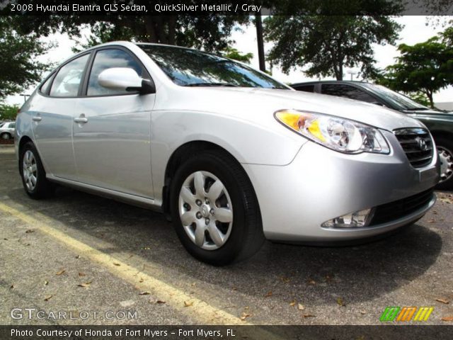 2008 Hyundai Elantra GLS Sedan in QuickSilver Metallic