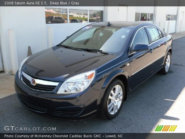 2008 Saturn Aura XE 3.5 in Deep Blue