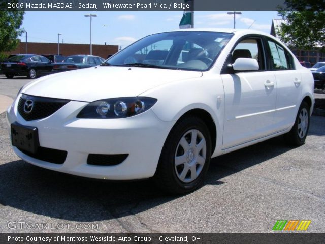 2006 Mazda MAZDA3 i Sedan in Whitewater Pearl Mica