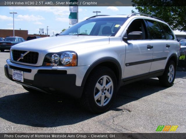 2004 Volvo XC90 2.5T AWD in Silver Metallic