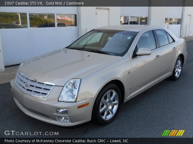 2007 Cadillac STS V6 in Gold Mist