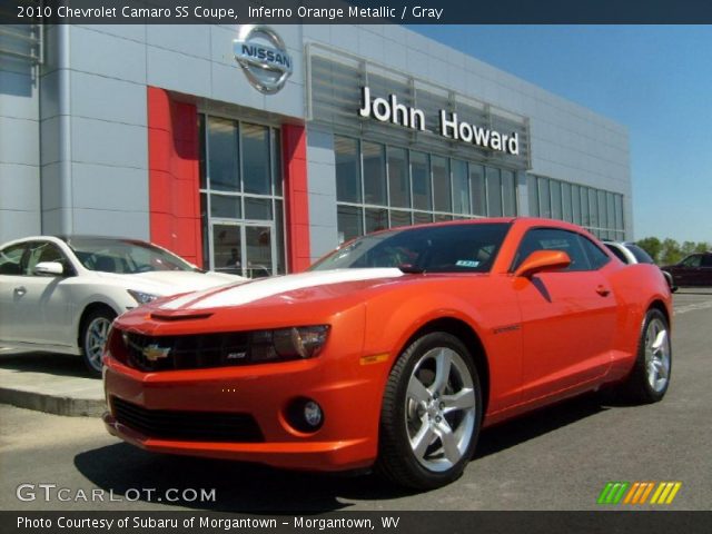 2010 Chevrolet Camaro SS Coupe in Inferno Orange Metallic