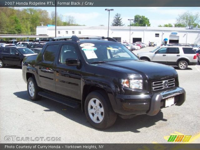 2007 Honda Ridgeline RTL in Formal Black