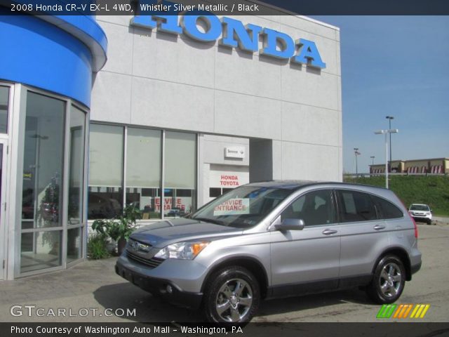 2008 Honda CR-V EX-L 4WD in Whistler Silver Metallic