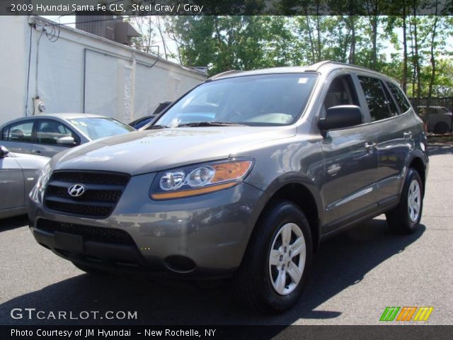 2009 Hyundai Santa Fe GLS in Steel Gray