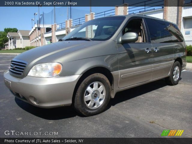 2003 Kia Sedona EX in Sage Green