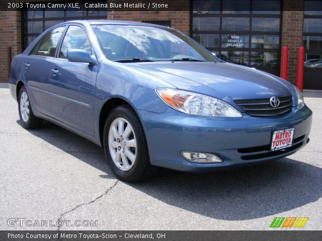 2003 Toyota Camry XLE in Catalina Blue Metallic