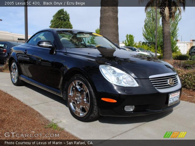 2005 Lexus SC 430 in Black Onyx