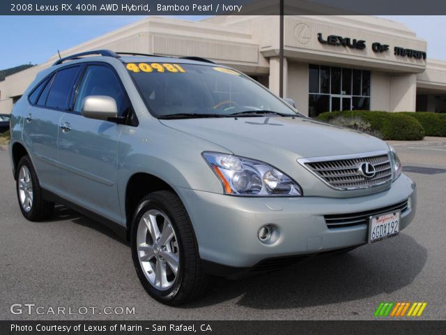 2008 Lexus RX 400h AWD Hybrid in Bamboo Pearl