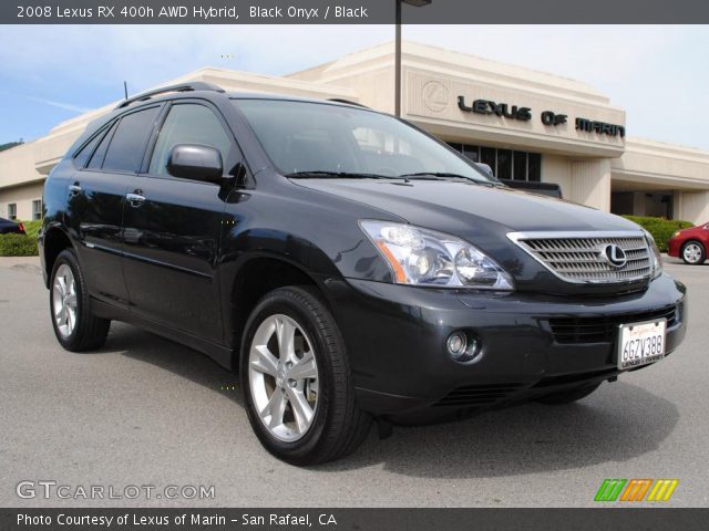 2008 Lexus RX 400h AWD Hybrid in Black Onyx