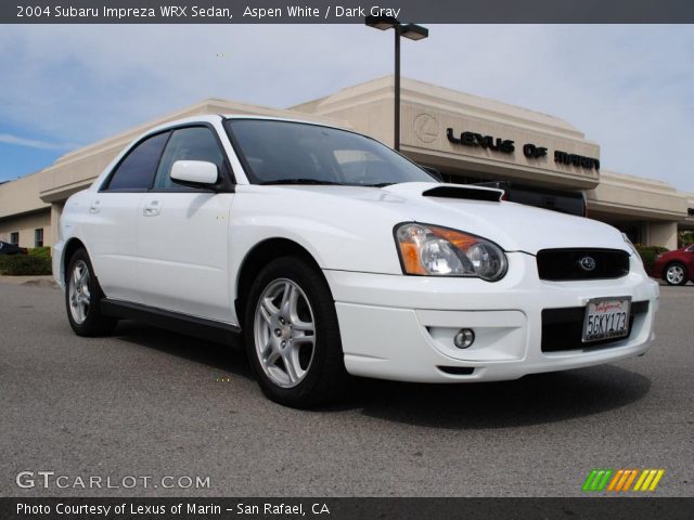 2004 Subaru Impreza WRX Sedan in Aspen White