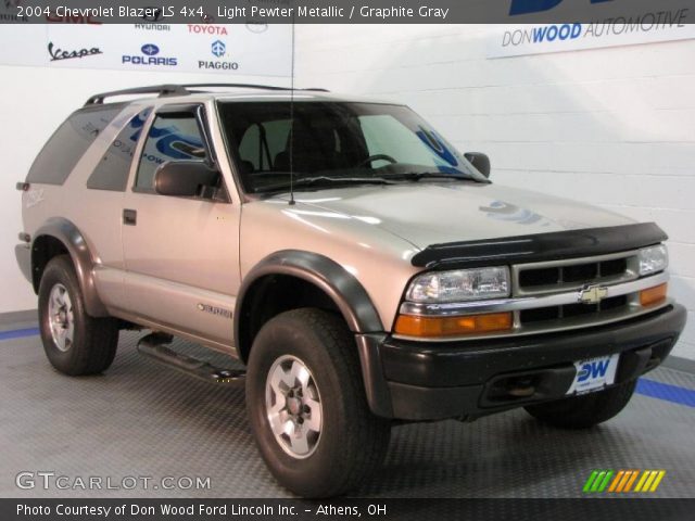 2004 Chevrolet Blazer LS 4x4 in Light Pewter Metallic