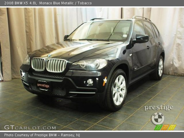 2008 BMW X5 4.8i in Monaco Blue Metallic
