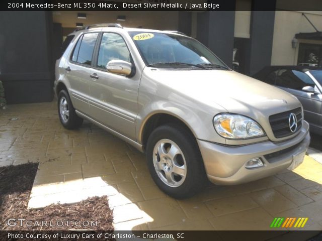 2004 Mercedes-Benz ML 350 4Matic in Desert Silver Metallic