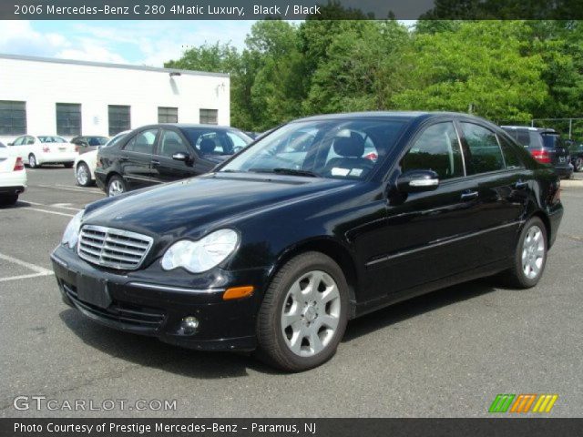 2006 Mercedes-Benz C 280 4Matic Luxury in Black