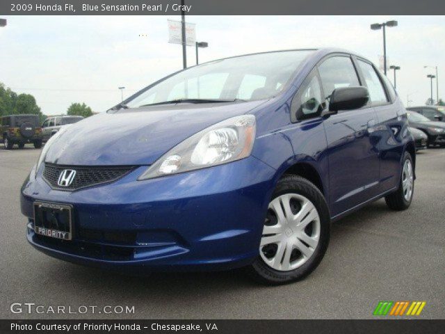 2009 Honda Fit  in Blue Sensation Pearl