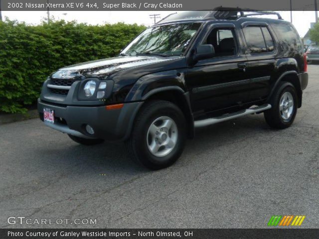 2002 Nissan Xterra XE V6 4x4 in Super Black