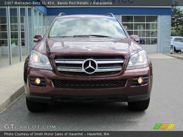 2007 Mercedes-Benz GL 450 in Barolo Red Metallic