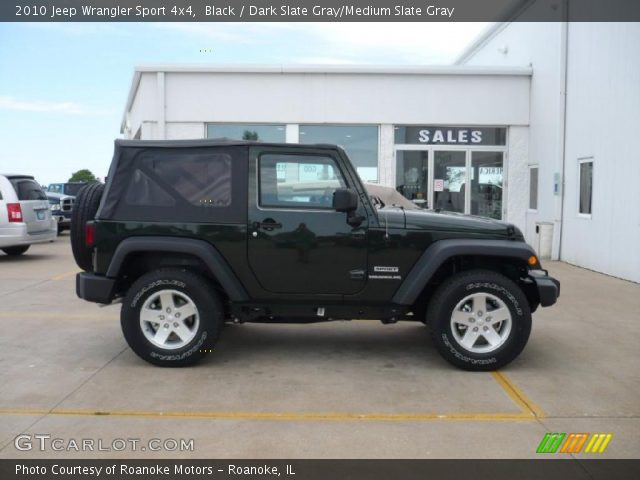 2010 Jeep Wrangler Sport 4x4 in Black