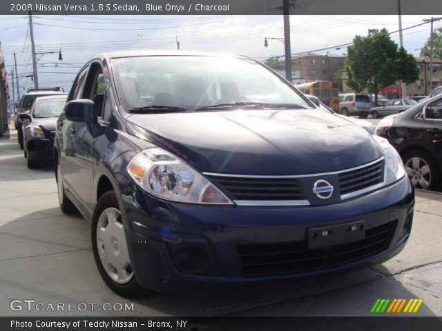 2008 Nissan Versa 1.8 S Sedan in Blue Onyx