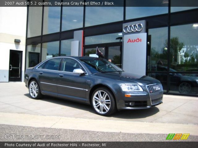 2007 Audi S8 5.2 quattro in Daytona Gray Pearl Effect