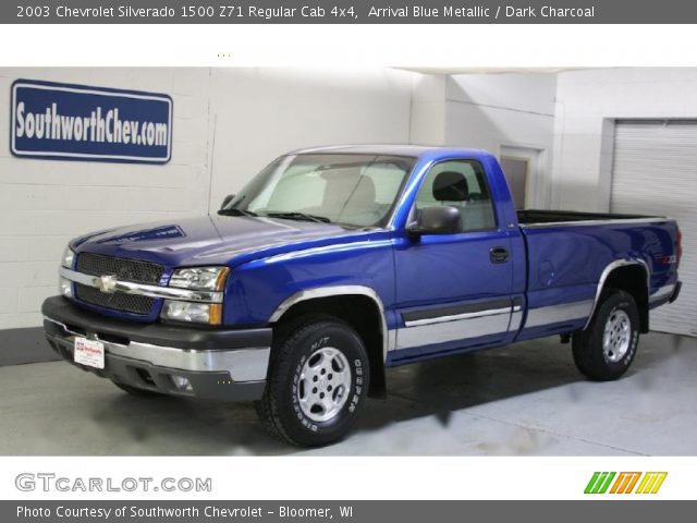 2003 Chevrolet Silverado 1500 Z71 Regular Cab 4x4 in Arrival Blue Metallic