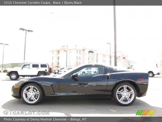 2010 Chevrolet Corvette Coupe in Black