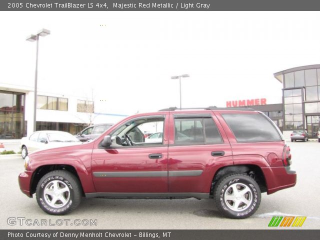 2005 Chevrolet TrailBlazer LS 4x4 in Majestic Red Metallic