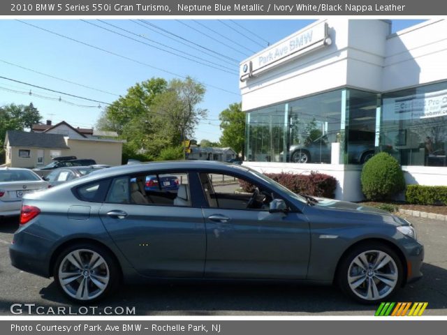 2010 BMW 5 Series 550i Gran Turismo in Neptune Blue Metallic