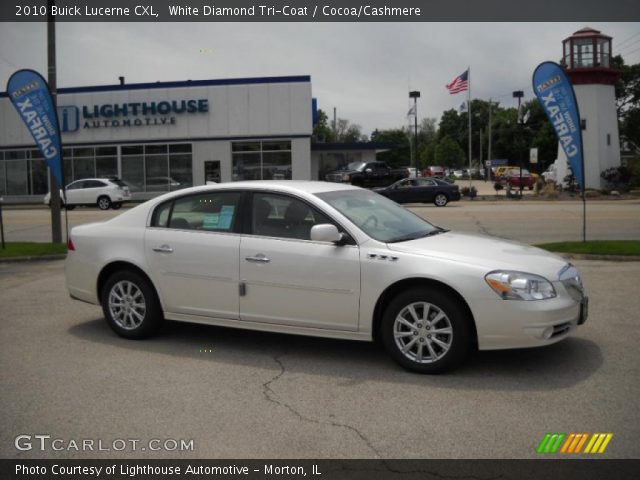 2010 Buick Lucerne CXL in White Diamond Tri-Coat