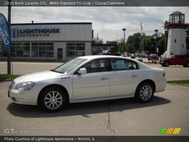 2010 Buick Lucerne CXL in White Diamond Tri-Coat