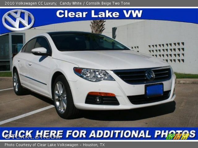2010 Volkswagen CC Luxury in Candy White