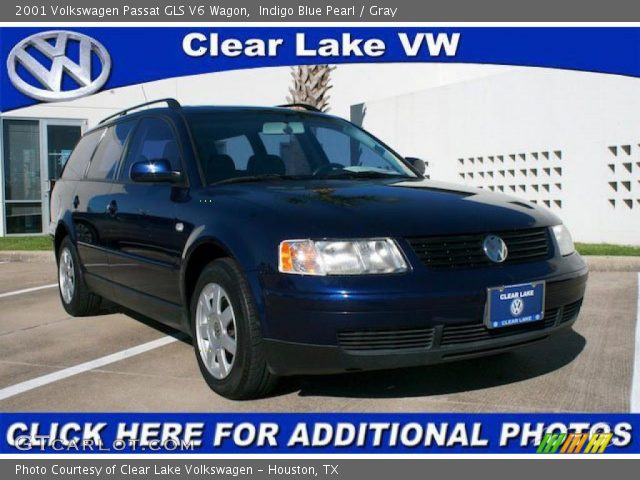 2001 Volkswagen Passat GLS V6 Wagon in Indigo Blue Pearl