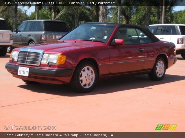 1993 Mercedes-Benz E Class 300 CE Cabriolet in Red