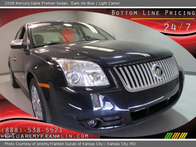 2008 Mercury Sable Premier Sedan in Dark Ink Blue
