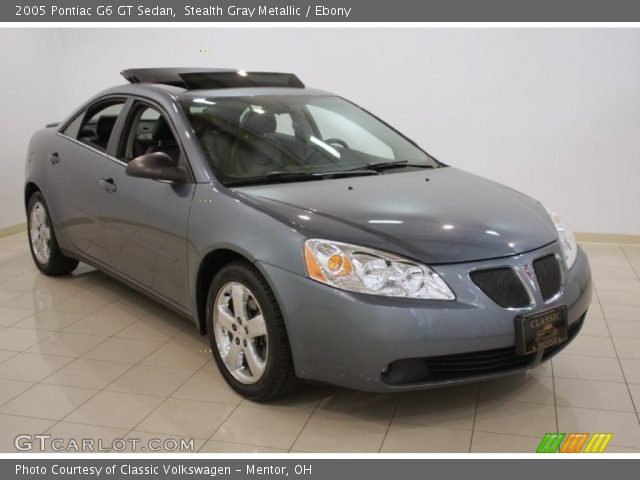 2005 Pontiac G6 GT Sedan in Stealth Gray Metallic