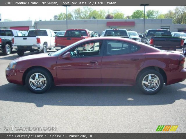 2005 Pontiac Grand Prix Sedan in Sport Red Metallic