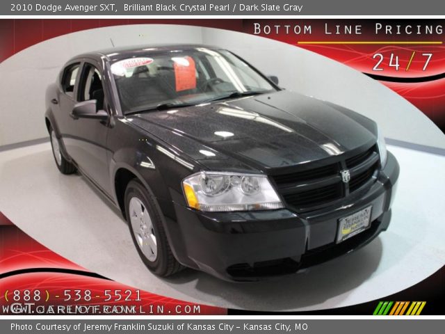 2010 Dodge Avenger SXT in Brilliant Black Crystal Pearl